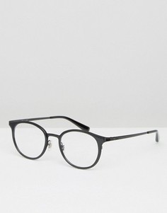 Круглые очки Ray-Ban 0RX6372M - Черный