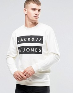 Свитшот с принтом Jack &amp; Jones - Белый