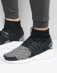 Черные кроссовки adidas Originals Tubular Doom S80096 - Черный