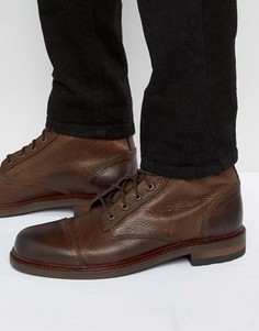 Кожаные ботинки на шнуровке ALDO Acerrassi - Коричневый