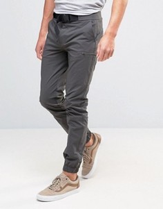 Темно-серые брюки скинни ASOS - Серый