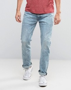 Выбеленные прямые джинсы цвета индиго Levis 501 Original - Синий Levis®