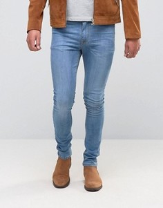 Светлые джинсы скинни ASOS - Синий