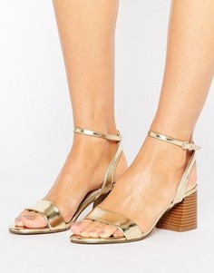 Сандалии на каблуке ASOS TREAT ME - Серый