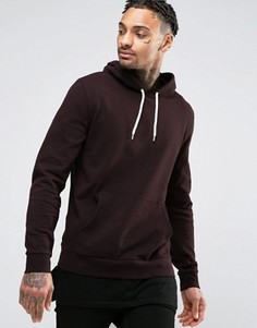 Бордовое худи ASOS - Красный