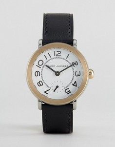 Часы с кожаным ремешком Marc Jacobs - Черный
