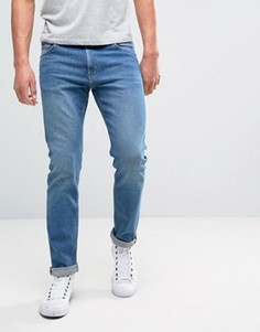 Синие зауженные джинсы Weekday Friday - Синий