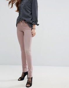 Джинсы скинни с классической талией Diesel Skinzee - Розовый