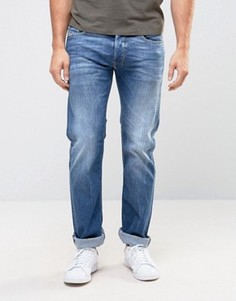 Светлые прямые джинсы Diesel Safado 859R - Синий