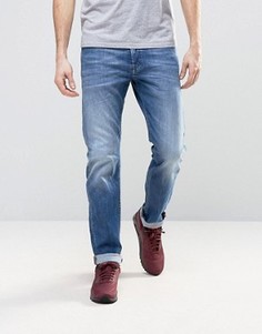 Светлые джинсы слим Diesel Buster Jean 0859R - Синий