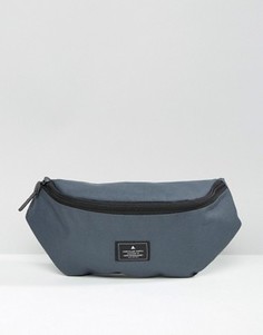 Серая сумка-кошелек на пояс с нашивкой ASOS - Серый