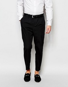 Укороченные брюки Selected Homme - Черный