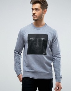 Свитшот HUGO by Hugo Boss - Серый