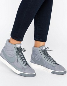 Серые кроссовки Nike Blazer Premium - Мульти