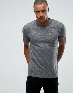 Узкая меланжевая футболка-премиум Jack &amp; Jones - Серый