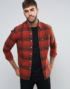 Узкая рубашка с карманом Levis Sunset - Красный Levis®
