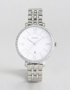 Часы с камнями Fossil Jacqueline - Серебряный