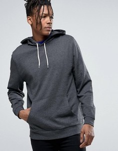 Темно-серое худи ASOS - Серый