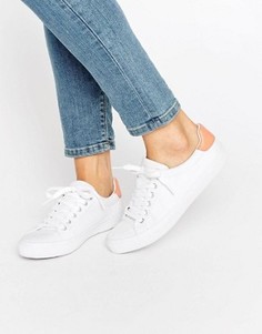Кроссовки на шнуровке ASOS DARBY - Белый