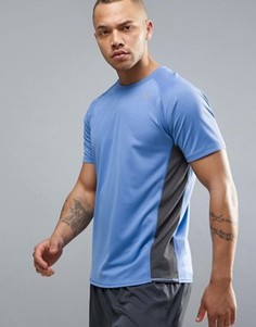 Синяя футболка для бега Puma 51382317 - Синий
