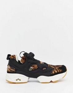 Кроссовки со звериным принтом Reebok Instapump Shere Khan Jungle Book - Черный