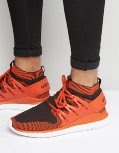 Красные кроссовки adidas Originals Tubular Nova Primeknit S80107 - Красный