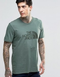 Зеленая футболка с логотипом The North Face - Зеленый