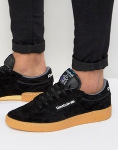 Черные кроссовки Reebok Club C 85 Indoor AQ9872 - Черный