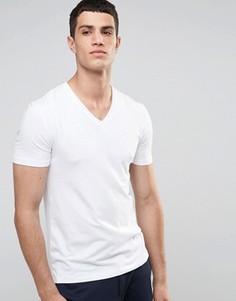 Футболка слим с V-образным вырезом Celio - Белый