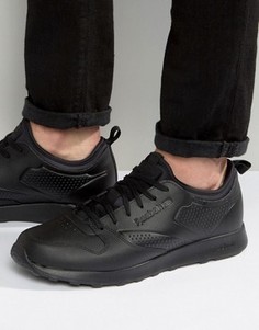 Классические кожаные кроссовки Reebok Lite - Черный