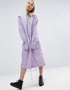 Водонепроницаемая парка с дышащей подкладкой ASOS - Фиолетовый