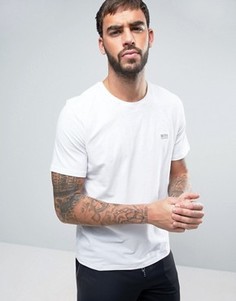 Узкая футболка с круглым вырезом горловины BOSS By Hugo Boss - Белый