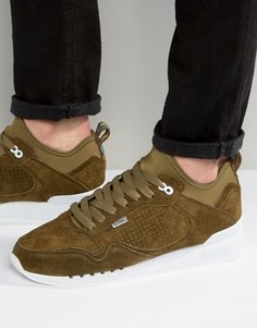 Кроссовки Djinns Moc Lau - Зеленый