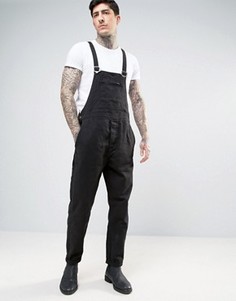 Черный комбинезон Rollas Trade Overalls - Черный Rollas