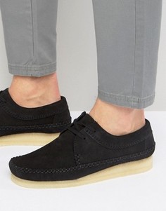 Замшевые туфли Clarks Original Weaver - Черный