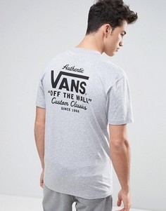Серая футболка Vans Holder VA312YATH - Серый