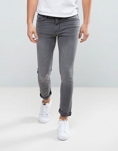 Серые джинсы скинни New Look - Серый