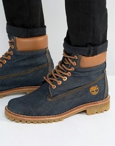 Джинсовые ботинки Timberland Classic 6 Inch - Синий