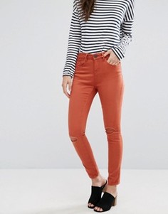 Укороченные джинсы скинни Waven Freya - Оранжевый