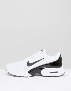 Бело-черные кроссовки Nike Air Max Jewell - Белый