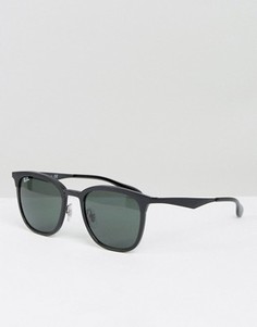 Черные квадратные солнцезащитные очки Ray-Ban 0RB4278 - Черный