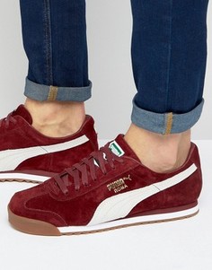Красные кроссовки Puma Roma 36354405 - Красный