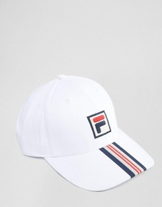 Белая бейсболка Fila Vintage - Белый