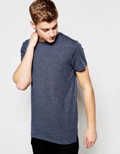 Удлиненная футболка Jack &amp; Jones Core - Синий