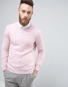 Трикотажный свитер из смесового кашемира ASOS - Розовый