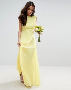Платье макси ASOS WEDDING - Желтый