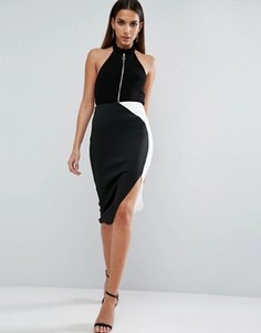 Юбка-карандаш колор блок ASOS - Мульти