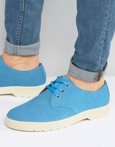 Замшевые туфли с 3 парами люверсов Dr Martens Coronado - Синий