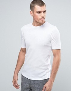Футболка из вафельной ткани Selected Homme - Белый