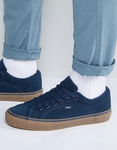 Синие кроссовки Vans Lampin VA2VIFLSY - Синий